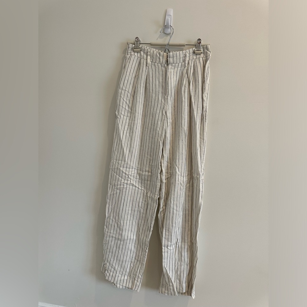 Pinstripe Trousers